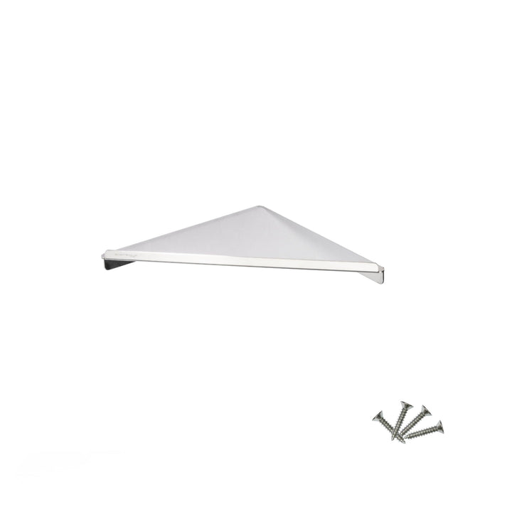 280S1 Shower Shelf – Duschkorb Ecke, Eckregal Dusche aus SUS304 Edelstahl, Poliert, Duschablage, Sha