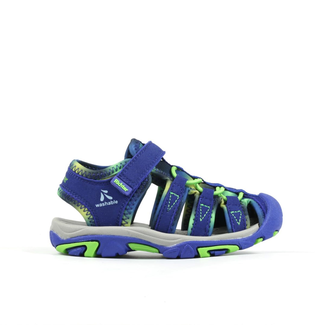 Richter Jungen Boulder Sandale 30 EU Blau, 30 EU Blau
