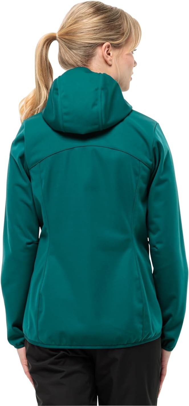 Jack Wolfskin Damen Windhain Hoody W Softshelljacke XS midnight sky, XS midnight sky