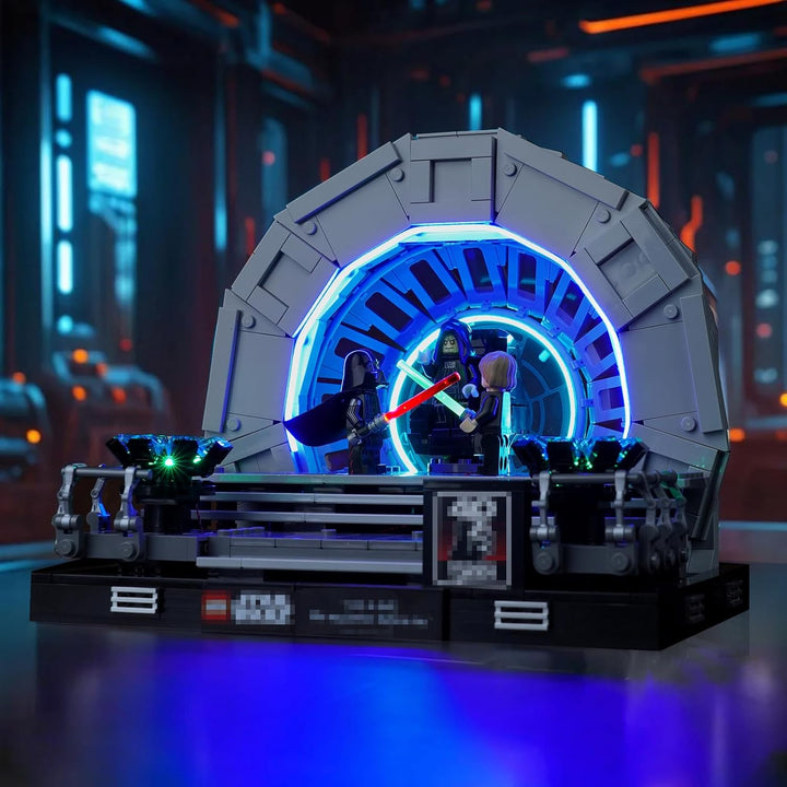 LocoLee Led Licht Set für Lego Thronsaal des Imperators, Led Beleuchtungs Set für Lego 75352 Star Wa