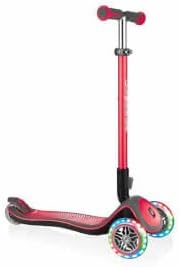 GLOBBER Elite Roller – Tretroller Kinder ab 3 Jahre - Scooter 120/80 mm - ABEC 5, 3-rädrig – höhenve