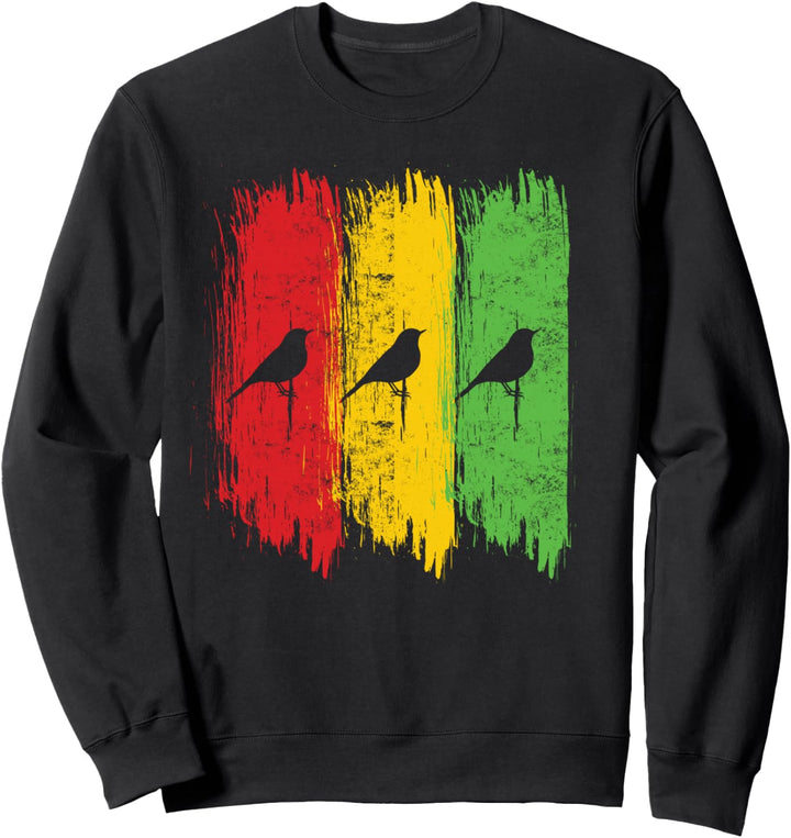 Good Vibes Only Rastafari Musik Rasta Jamaica Reggae Sweatshirt