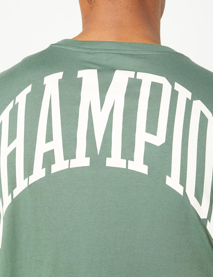 Champion Herren Rochester 1919 City Exporer Crewneck S-s T-Shirt XL Grün (Duk), XL Grün (Duk)