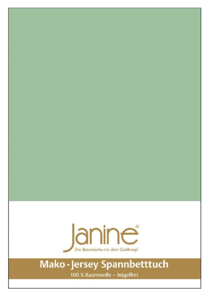 Janine Spannbetttuch 5007 Mako Jersey 180/200 bis 200/200 cm lind Fb. 26 180/200 cm - 200/200 cm Lin