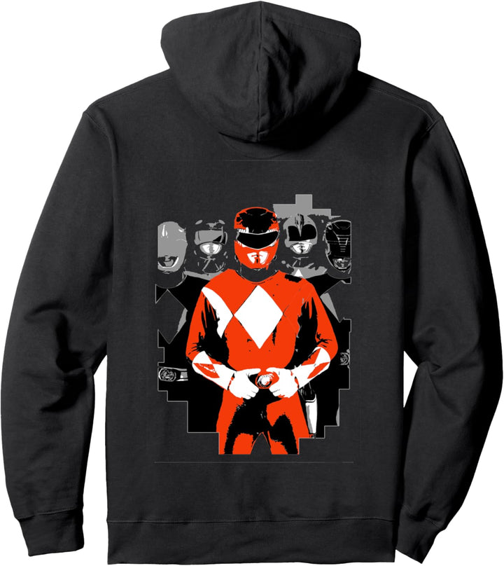 Power Rangers Red Ranger Team Pullover Hoodie