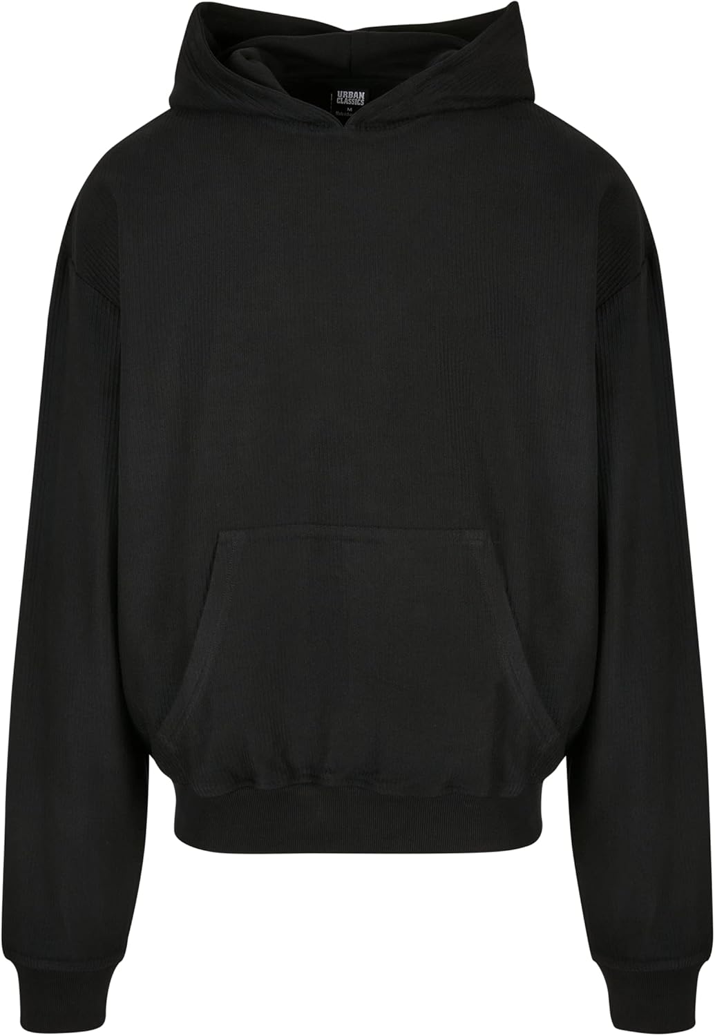Urban Classics Rib Terry Boxy Hoody, Männer Kapuzenpullover in Boxy Fit Passform, erhältlich in mehr