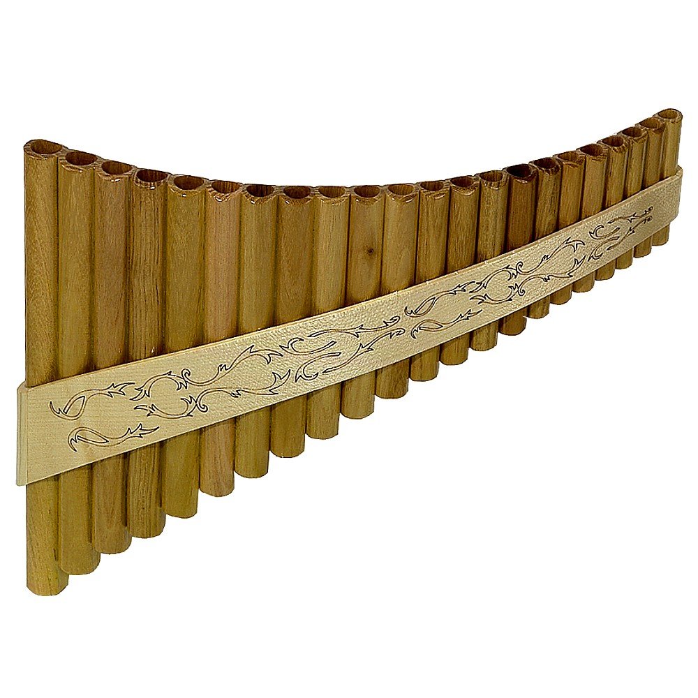 Gewa 700324 Panflöte Solist G-Dur 22 Rohre 22 Rohre G'-G'''', 22 Rohre G'-G''''