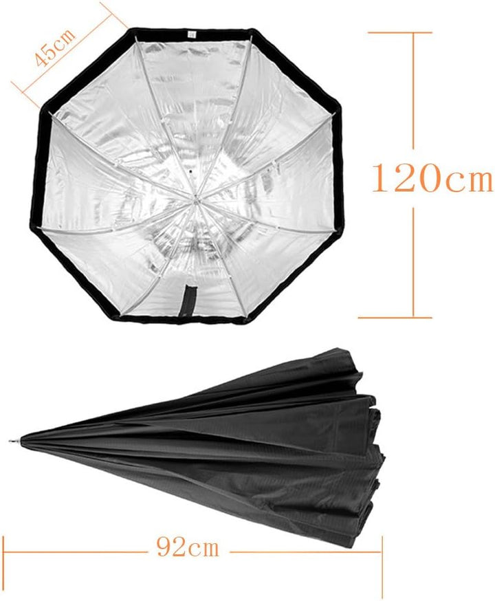 Godox 80cm / 31.5in Octagon Softbox Umbrella Brolly Reflektor für Blitzgerät