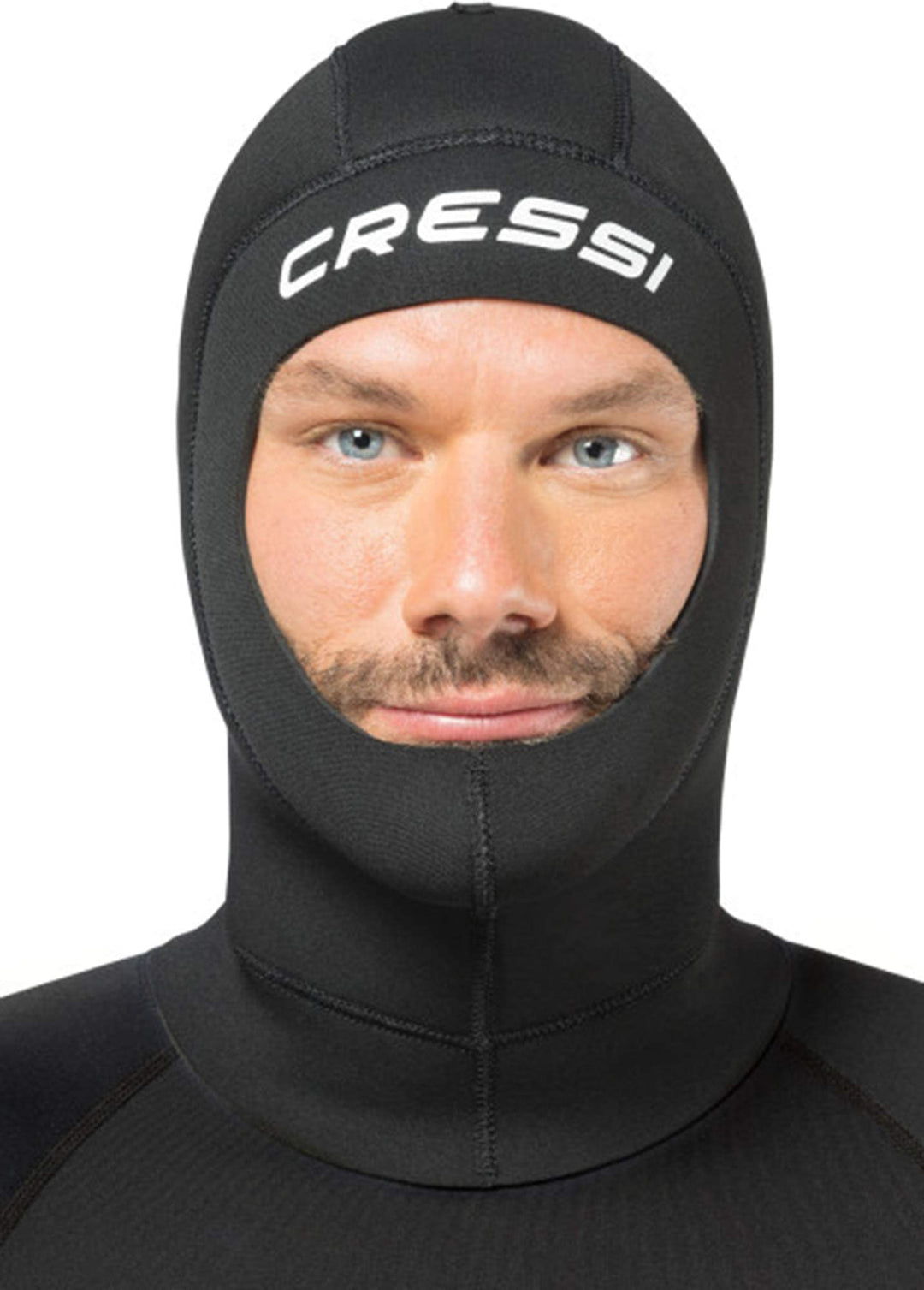 Cressi Solo Hood 5mm Neopren Kapuze klein schwarz Schwarz S, Schwarz S