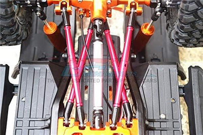 Traxxas TRX-4 Bronco/Blazer Tuning Teile Aluminium Adjustable Upper & Lower Suspension Links - 7Pc S