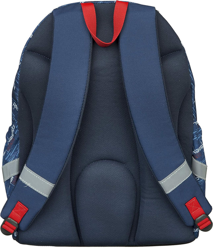Marvel Avengers Schulrucksack im angesagtem Design I Schulranzen für Kinder mit drei Fächern