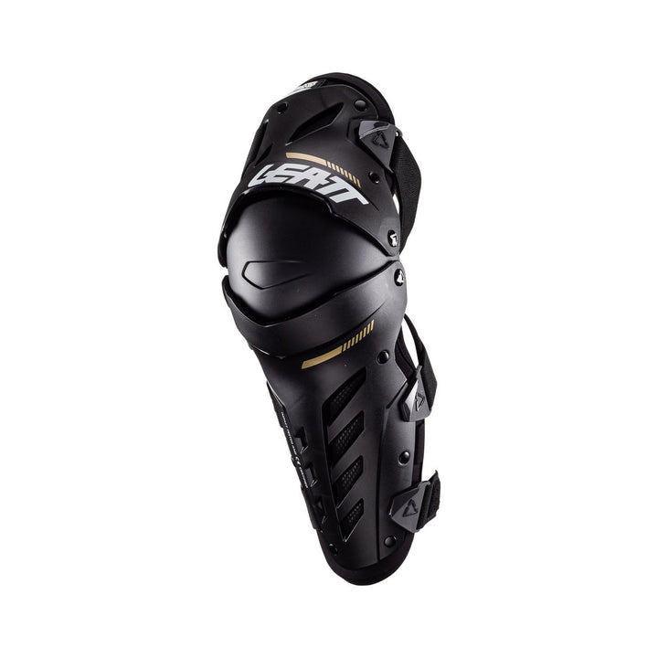 Leatt 2022 Dual Axis Knieschützer (gross/XL) (schwarz) Large/X-Large, Large/X-Large
