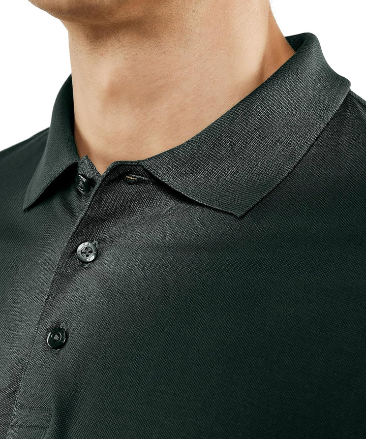 FALKE Herren Basic Polo Shirt Piqué Poloshirt atmungsaktive Baumwolle weich hautfreundlich bequem se