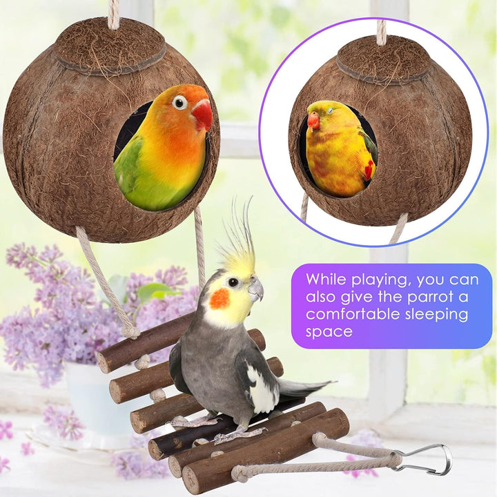 Vogelspielzeug, ERKOON Nymphensittich Futter Wellensittich Spielzeug Bird Feeder Toy for Parakeets P