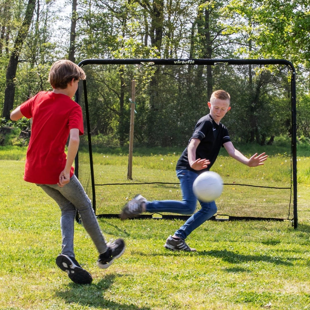 VirtuFit Fussballtor Serie – Robuste & Wetterfeste Tore mit Zielwand – Verschiedene Grössen für Kind