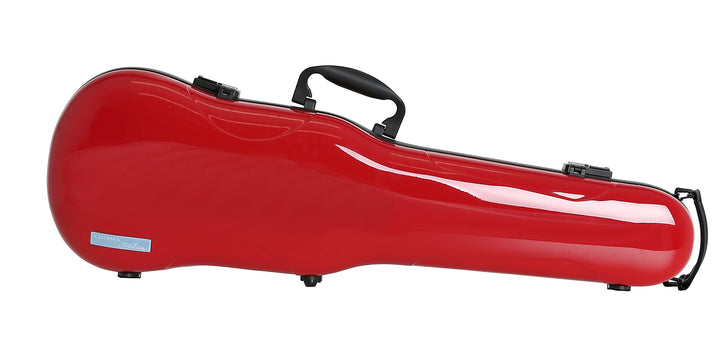 GEWA Violinformetui AIR 1.7 rot hochglanz, mit zusätzlichem Seitengriff, Made in Germany mit zusätzl