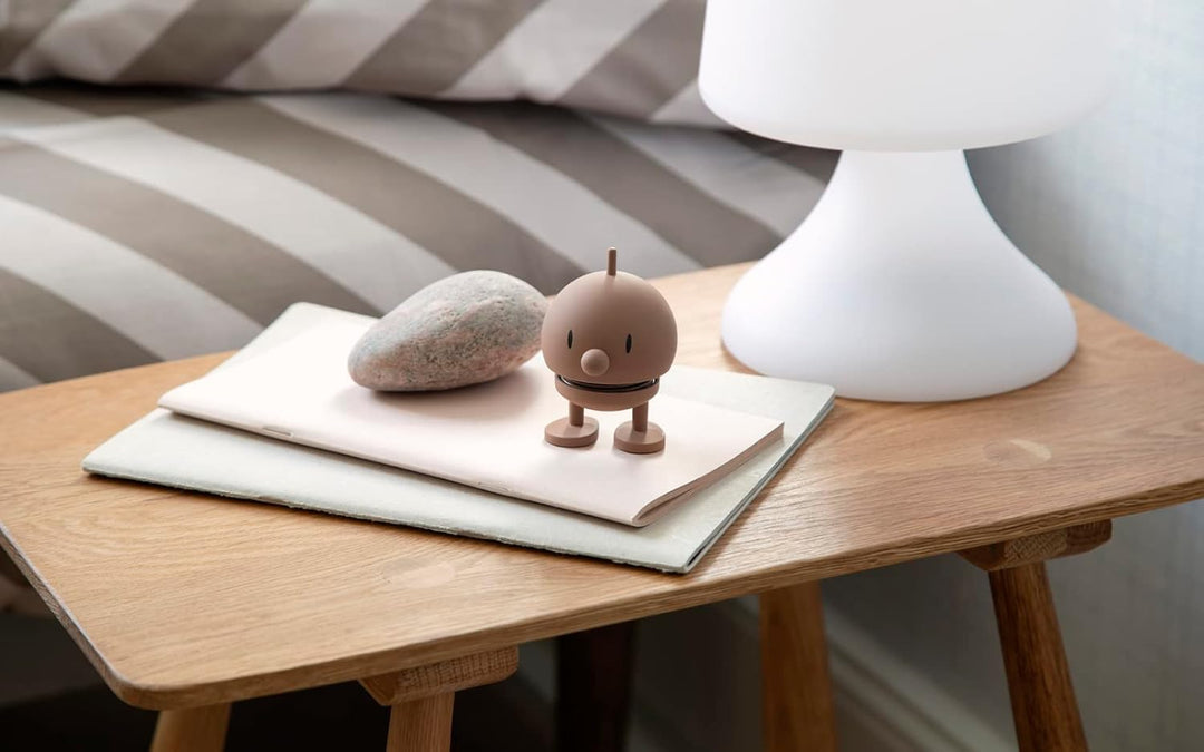 Hoptimist Soft Bumble Wackelfigur & Glücksbringer, Skandinavische Deko Figuren für Wohnzimmer, Schre