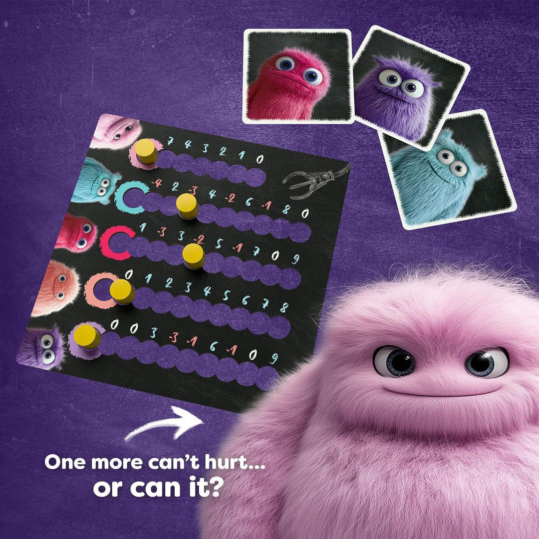 HABA Plush-o-mat – Monster-Kartenspiel in Cooler Kuschel-Optik – Lustiges Familienspiel rund um den