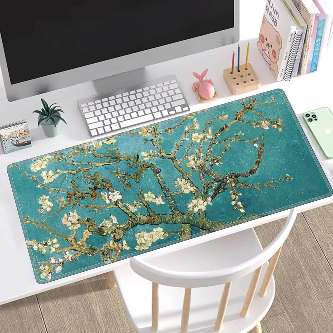 LL-COEUR Grosse Gaming Laptop Mauspad PC Tastatur Mausmatte XXL Schreibtischunterlage Büro Desk Pad