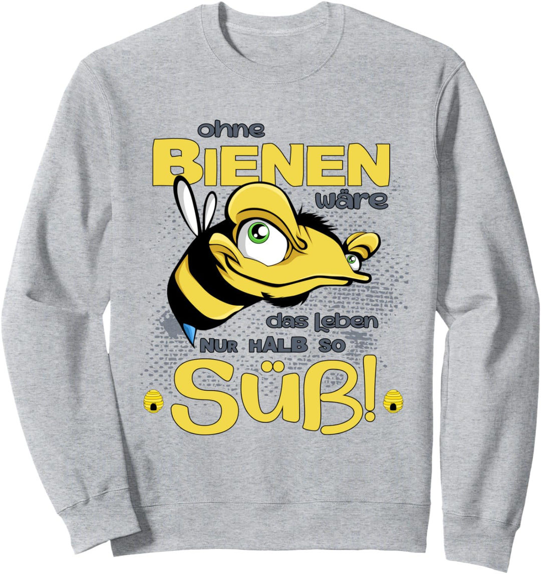 Deko Biene Imker Bienen Honig Spruch Lustig Kinder Sweatshirt