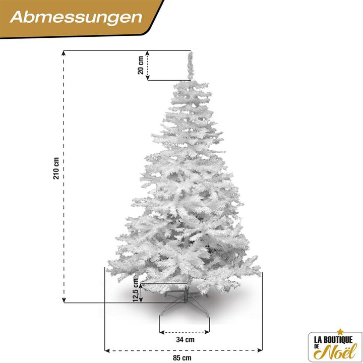 LA BOUTIQUE DE Noël Künstlicher Weihnachtsbaum in Tradition und Qualität — Weihnachtsbaum mit Stände