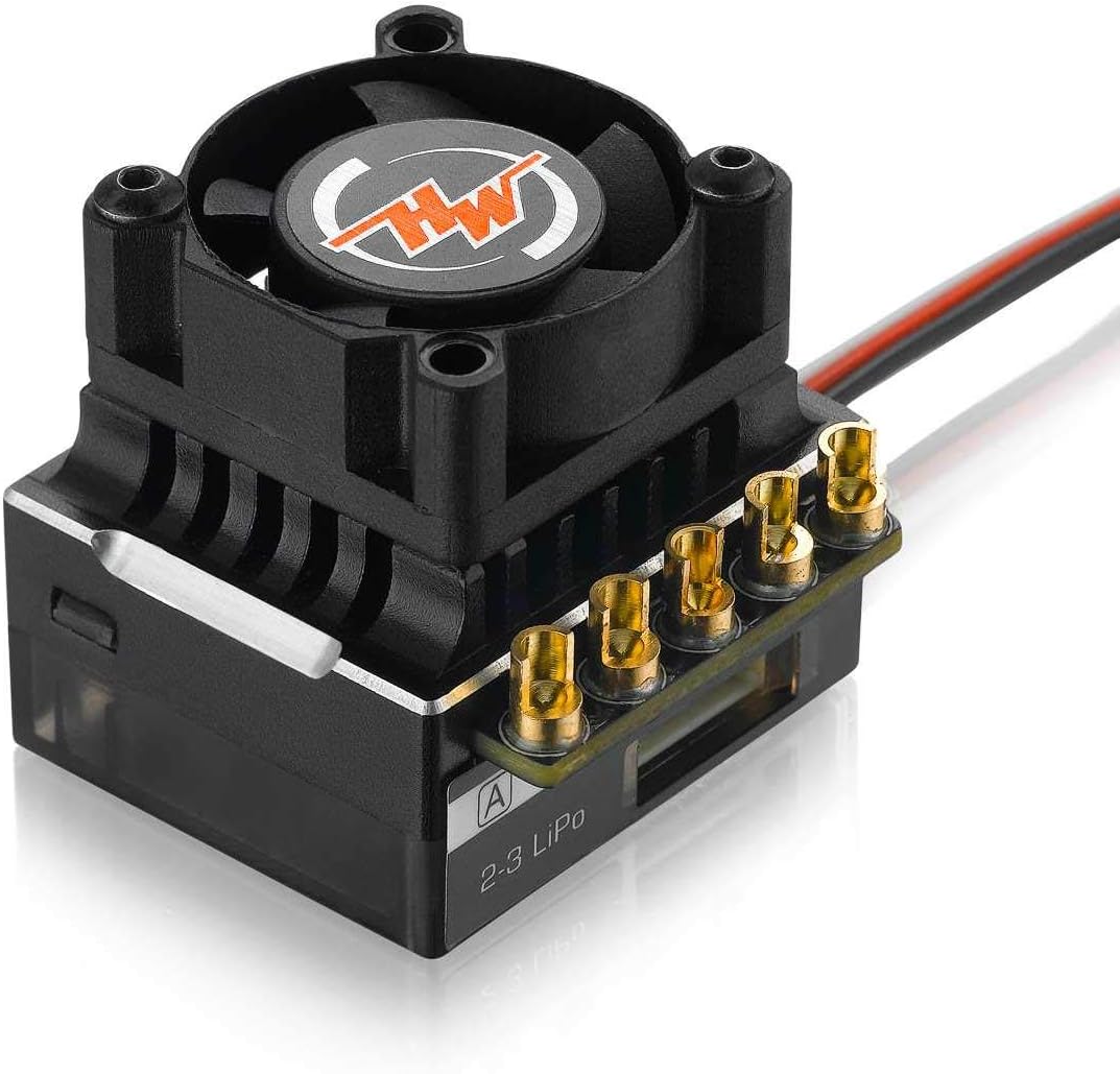 Hobbywing Xerun XR10 Stock Spec 60A Automodell Brushless Fahrtregler Belastbarkeit (max. A): 380A Mo