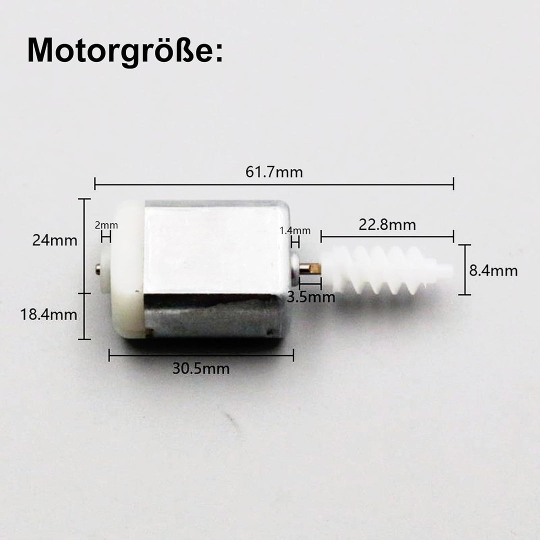Auto Türschloss Stellmotor, 12V DC Motor für zuverlässige Türriegelfunktion, einfache Reparatur, kom