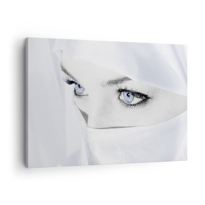 Bilder auf Leinwand Schönheit Gesicht Mädchen Mode Leinwandbild 70x50cm Wandbilder Dekoration Wohnzi