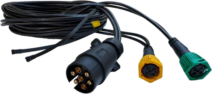 Anhängerbeleuchtung SET Rückleuchten 12V LED Umrissleuchten 7 polig Kabel 5,3 m