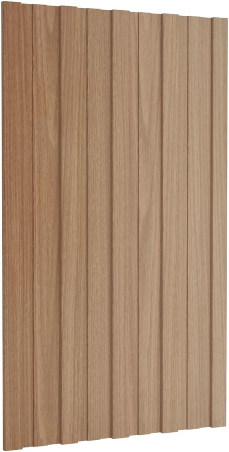 Gecheer 36 STK. Dachpaneele Dachpfannen Profilblech Trapezblech Dachblech Stahlblech Trapezbleche Da