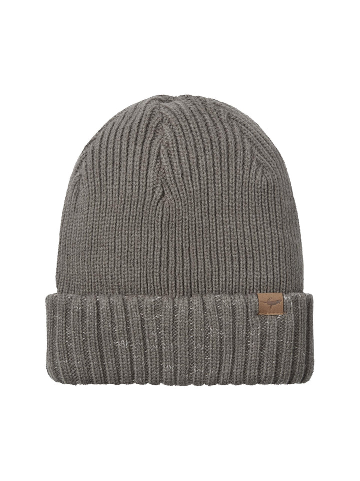 SealSkinz Unisex Bacton Kaltwetter-strickmütze, Wasserdicht, mit Rollbündchen Beanie Hat S-M Grau, S