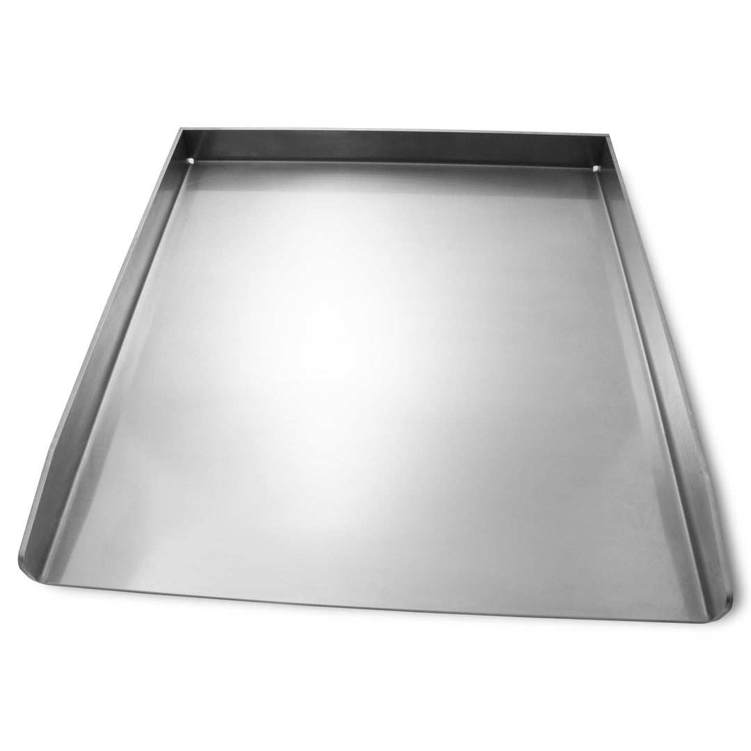 Plancha Edelstahl Grillplatte | passend für Burnhard Big Earl - 42,5x37,5cm | 4mm Massiv, Burnhard B
