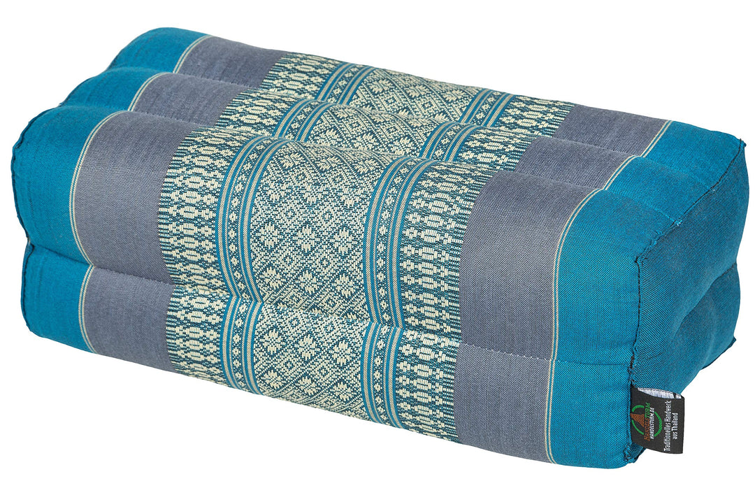 Handelsturm Kissen Block 35x15x10 mit Füllung aus Kapok. Perfekt für Meditation, Yoga und Entspannun
