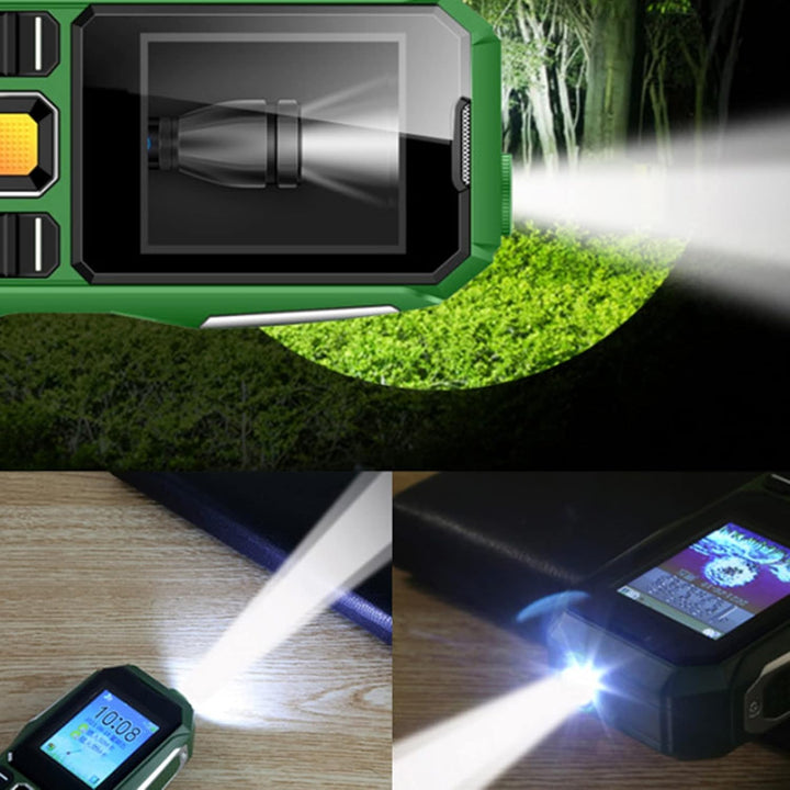 Zunate 2G Entsperrtes, Robustes Telefon, Senioren Handy mit 1,8 Zoll Bildschirm, BT Verbindung, UKW