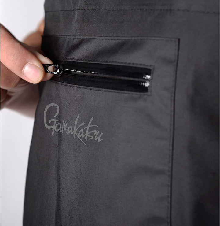 Spro Gamakatsu G-Breathable Waders Atmunksaktive Wathose mit Stiefel, Fliegenhose XL 44/45 Schwarz,