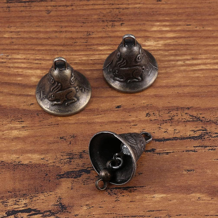 YARNOW Glöckchen Metall Vintage Antike Wind Glocken Anhänger Basteln Handwerk Glocken Feng Shui Glüc