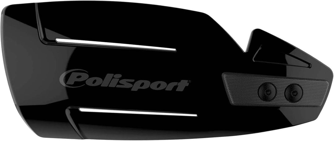 Polisport Hammer Handprotektoren Schwarz - Enduro und MX, Schwarz