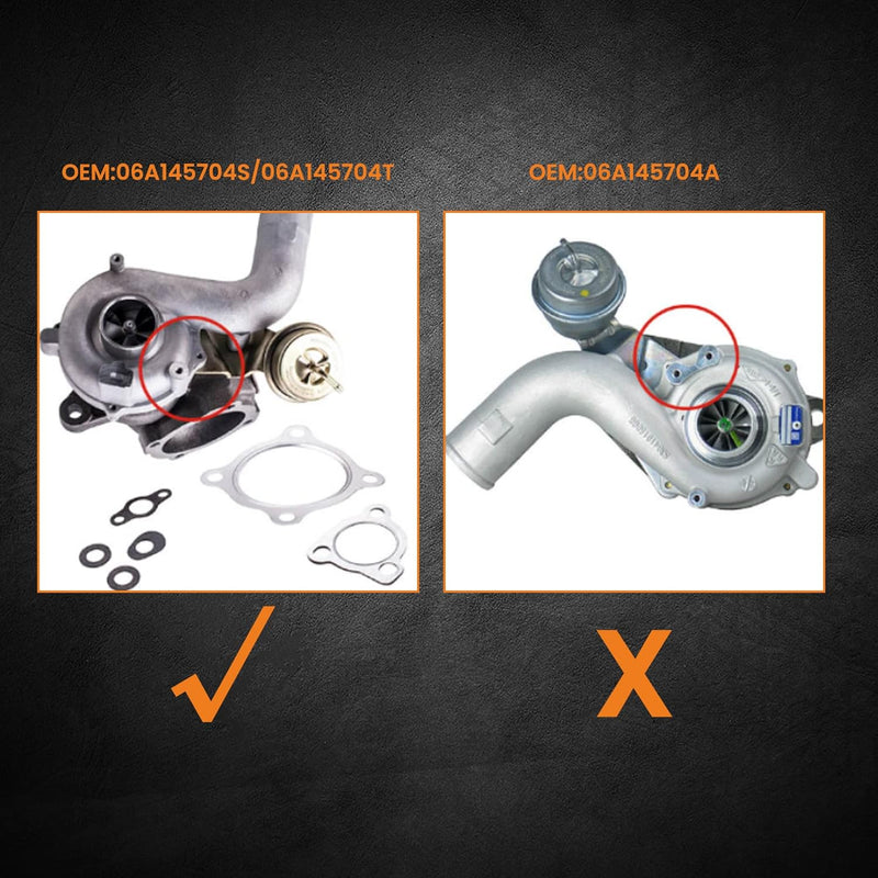 maXpeedingrods Turbo Turbocompresor de Motor Coche K04-001 53049500001 06A145704S