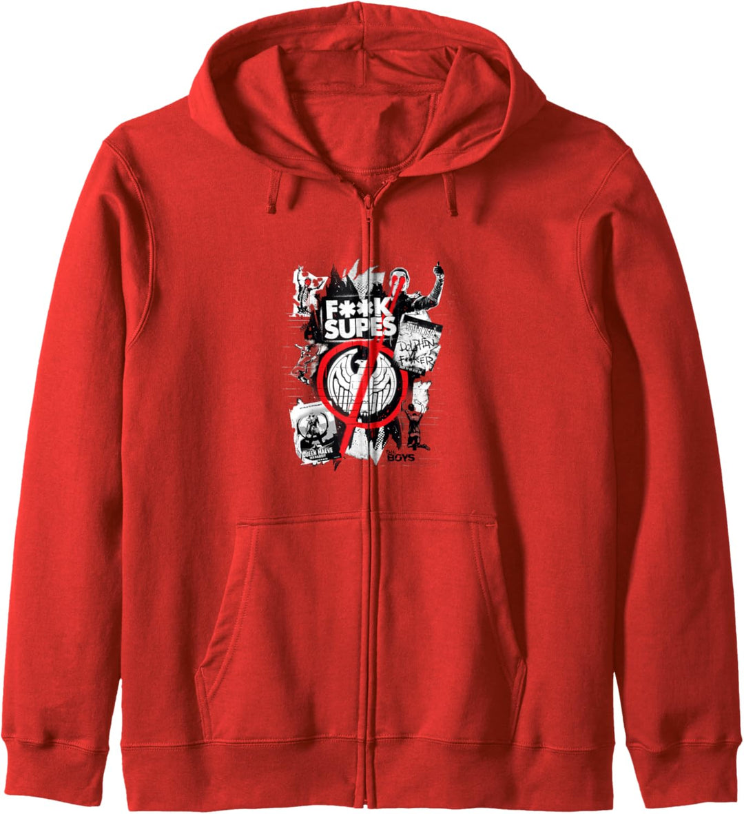 The Boys Anti-Supes Graffiti Kapuzenjacke