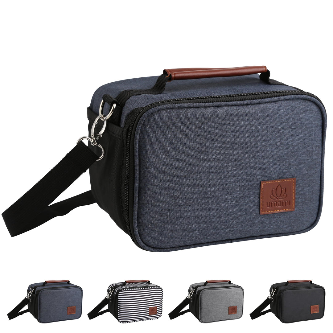 Umami Premium Kühltasche Klein, Lunchbag für Arbeit, Reisen, Büro, Picknick, Mini-Lunchbag Isoliert,