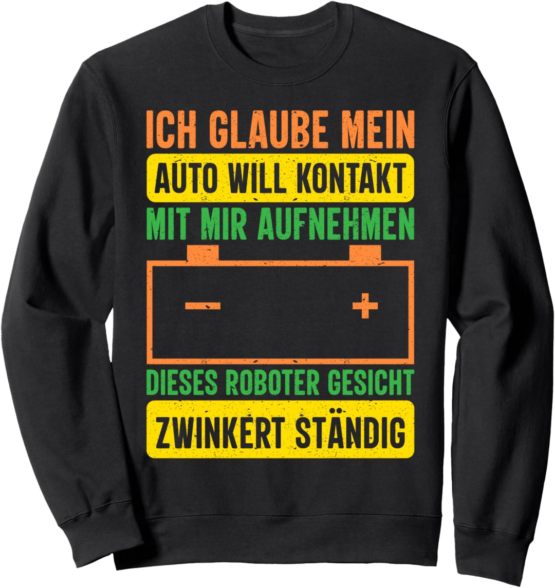 KFZ Mechaniker Design für alle Autoschrauber Sweatshirt