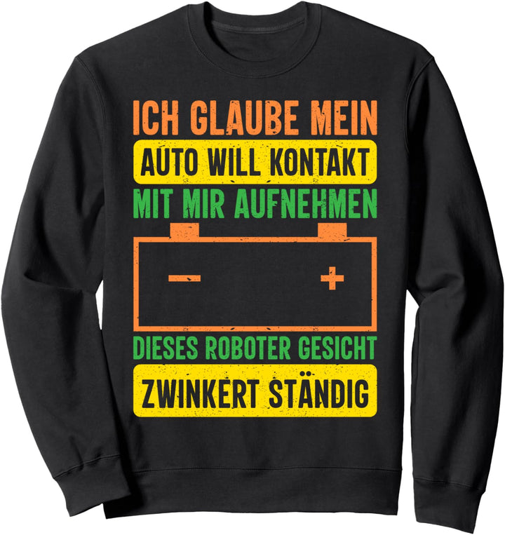 KFZ Mechaniker Design für alle Autoschrauber Sweatshirt