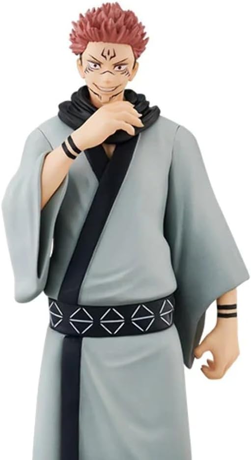 Banpresto 18842 Jujutsu Kaisen – Sukuna Figur Jukon no kata 16 cm, BAN18842, Schwarz, Mehrfarbig, Ei