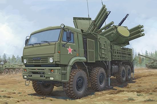Trumpeter 001060 1/35 72V6E4, Combat auf 96K6 Pantsir S1 ADMGS Modellbausatz, verschieden