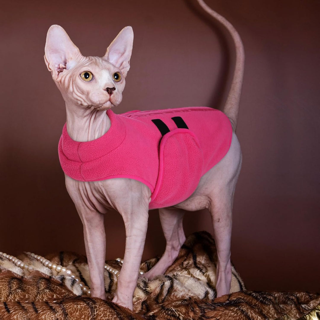 Hundepullover Fleece Weste Hundemäntel Winter Warmer Hundeweste für Kleine Hunde Weicher Fleece Hund