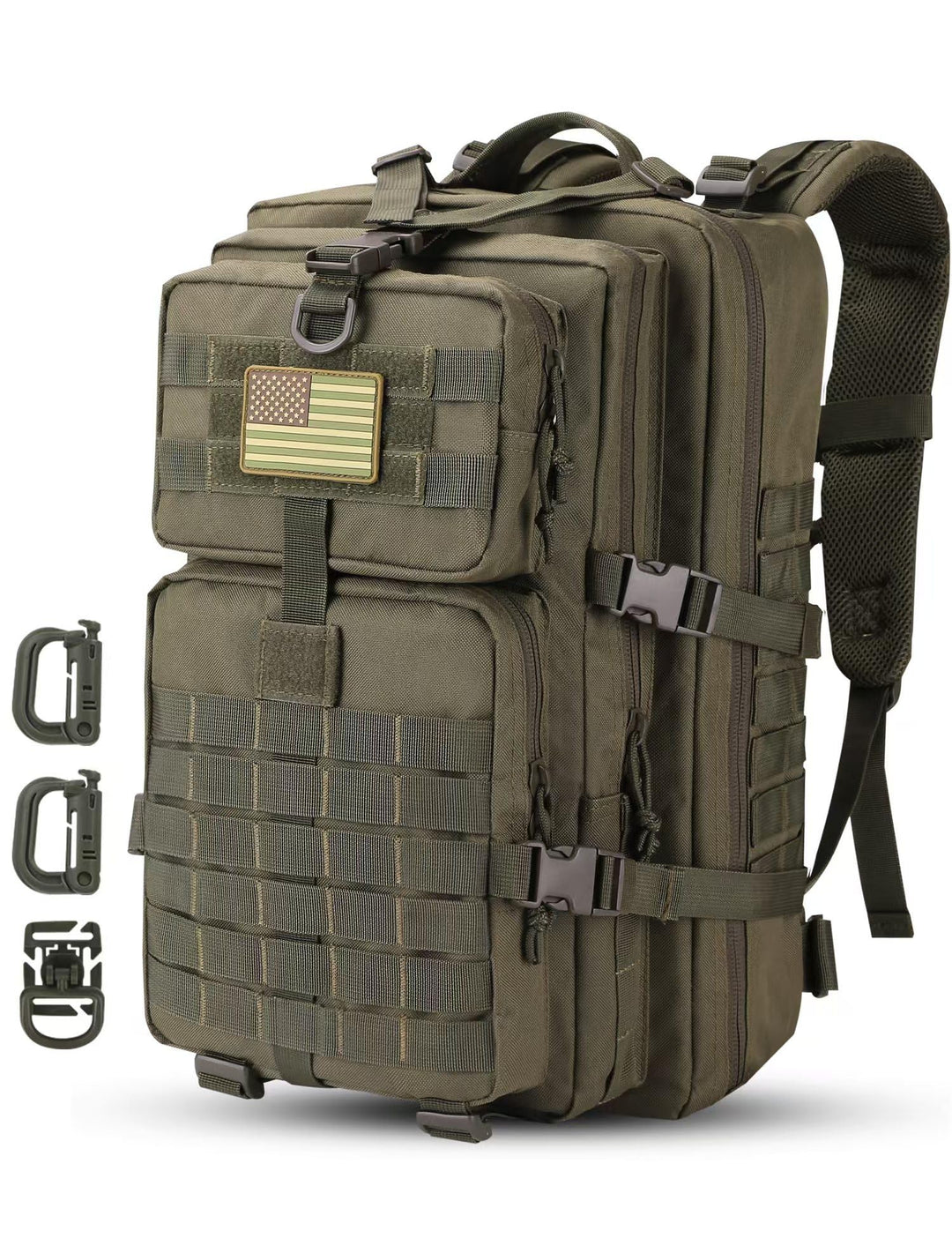 Hannibal Tactical 40L Militär Taktischer Rucksack US Cooper Rucksack Armee Assault Pack 3 Tage Bug O