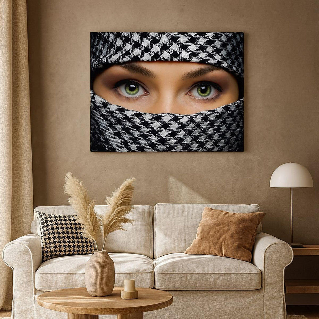 Bilder auf Leinwand Schönheit Kultur Geheimnis Leinwandbild 70x50cm Wandbilder Dekoration Wohnzimmer