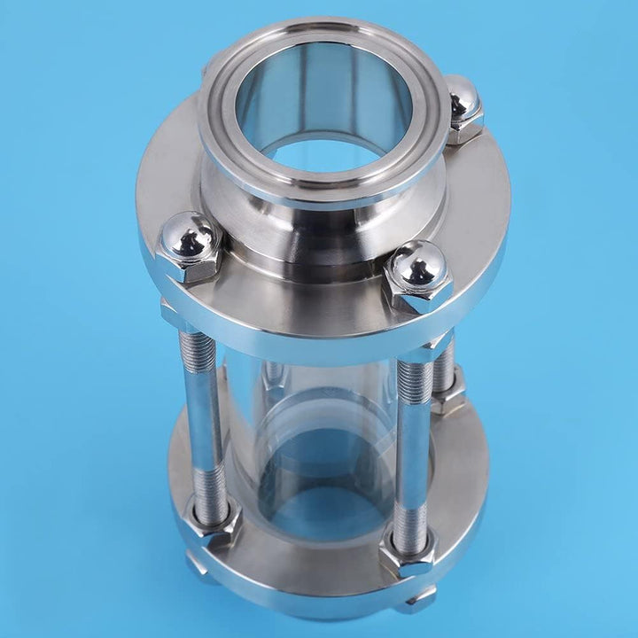 Sanitary In-Line Schauglas Tri Clamp 38Φ Sanitärglas Edelstahl