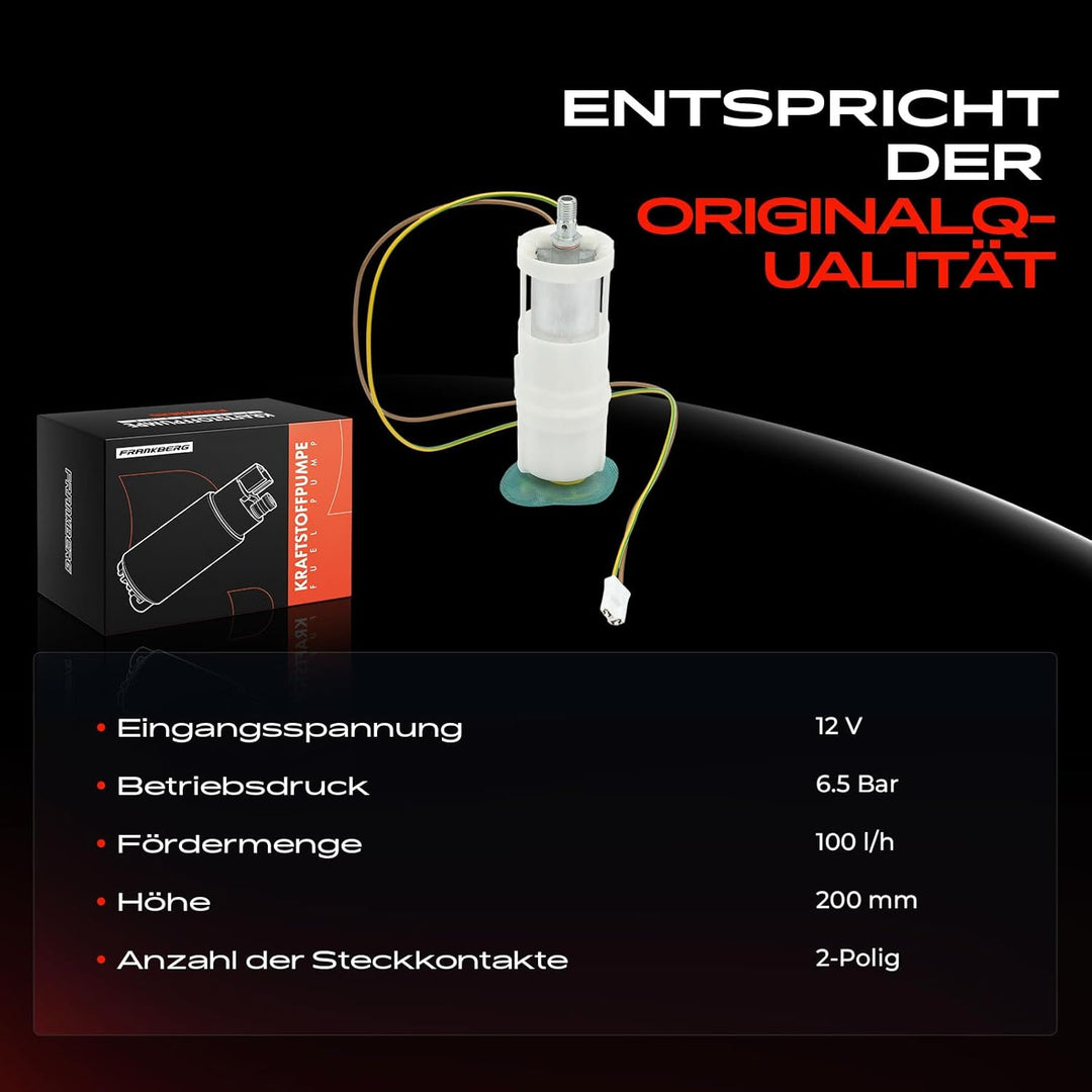 Kraftstoffpumpe für 80 8C 8C5 100 44 4A 200 44 A6 4A 2.0L 2.2L 2.3L 1989-1997 0580254036
