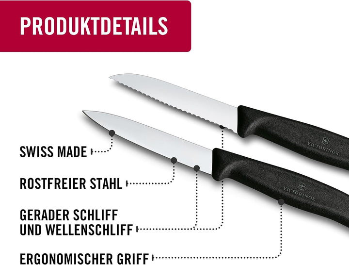 Victorinox, Swiss Classic, Profi Küchengarnitur, 5-teilig, , schwarz Single, Single